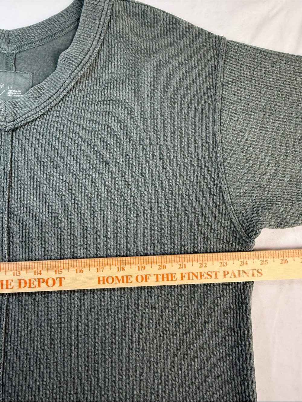 Aerie Women’s Wonder Textured Waffle-Knit Oversized Sweater in Green - Picture 9 of 14